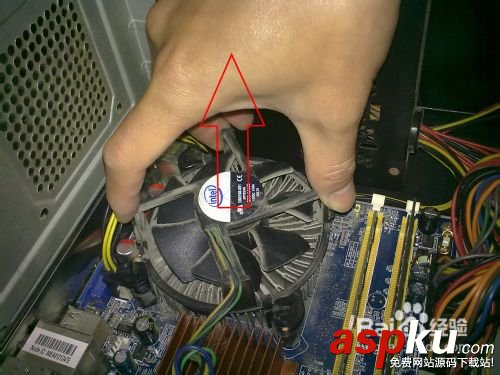 電腦主板怎么拆CPU 主板拆CPU步驟圖文教程 電腦主板,CPU