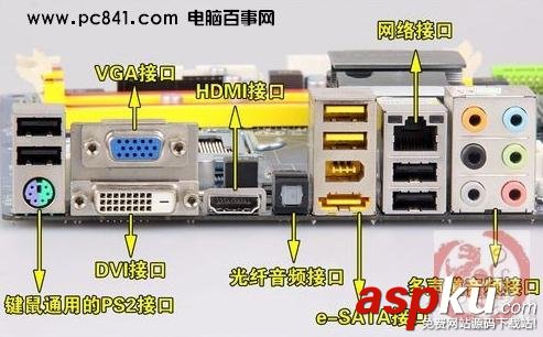 電腦硬件知識,主板接口