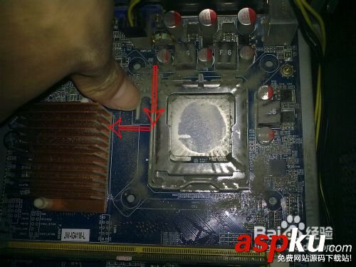 電腦主板怎么拆CPU 主板拆CPU步驟圖文教程 電腦主板,CPU