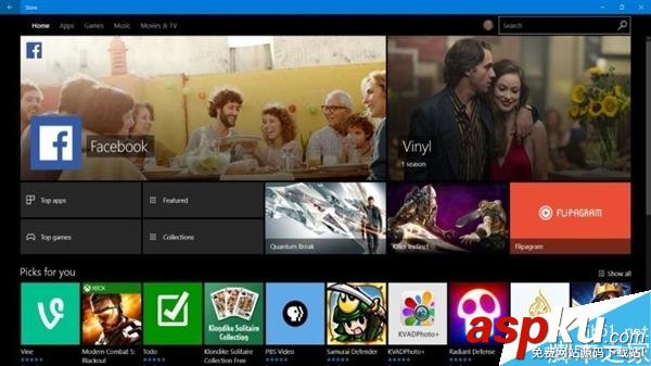 Win10,應用商店