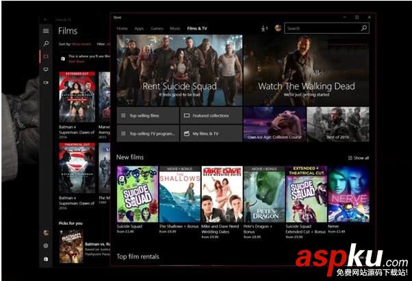 Win10 UWP版《電影和電視》預覽更新:始終全屏播放視頻 Win10,UWP版,電影和電視