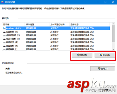 win10磁盤碎片怎么整理 win10磁盤碎片整理的方法 win10,磁盤碎片整理