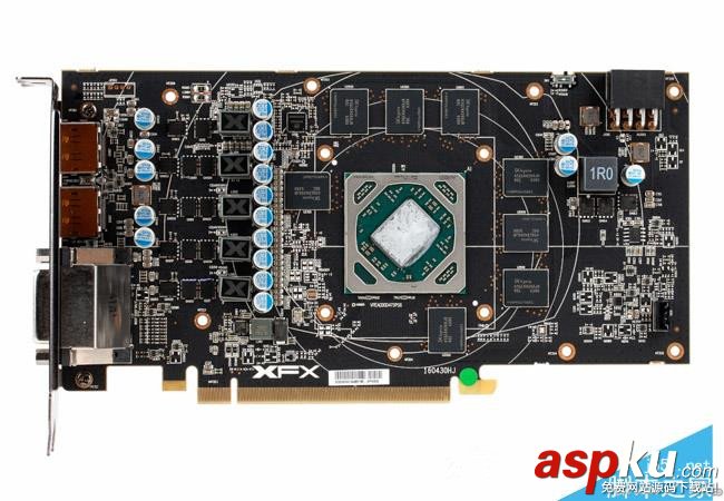 訊景XFX RX 480 4G深紅版顯卡評測及拆解 訊景,拆解,XFX,RX480,rx480深紅