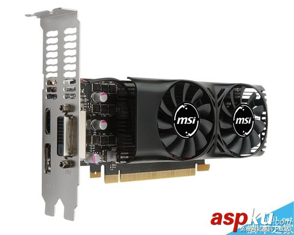 微星發布首款半高式刀卡GTX 1050 Ti:適合緊湊小機箱 微星,GTX1050Ti