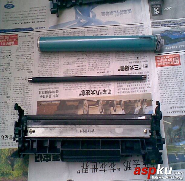 hp1007激光打印機硒鼓加粉方法方法圖解 HP1007,硒鼓