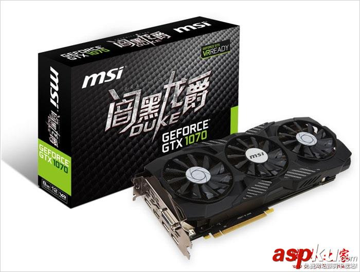 微星暗黑龍爵GTX 1080/1070顯卡規格性能及價格詳解 微星,暗黑龍爵,GTX1080,GTX1070