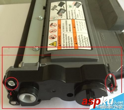 兄弟2240D,清理齒輪,兄弟打印機(jī)