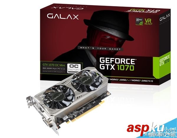 影馳發(fā)布第三款迷你版GTX 1070顯卡:雙DVI接口 影馳,GTX1070,顯卡