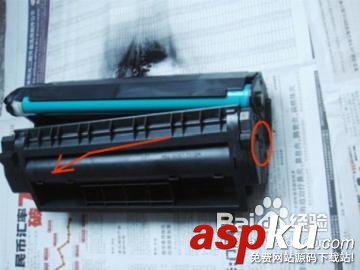 惠普1000激光打印機硒鼓加墨粉方法 惠普,激光打印機,硒鼓,加墨粉