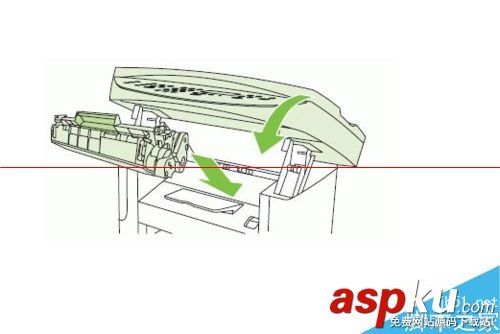 HP M1522 MFP打印機卡紙怎么清除? HPM1522MFP,打印機卡紙,清除卡紙