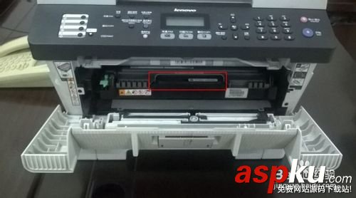 聯想M7450F一體機怎么給墨盒加粉? 聯想M7450F,聯想M7450F墨盒,聯想M7450F加粉