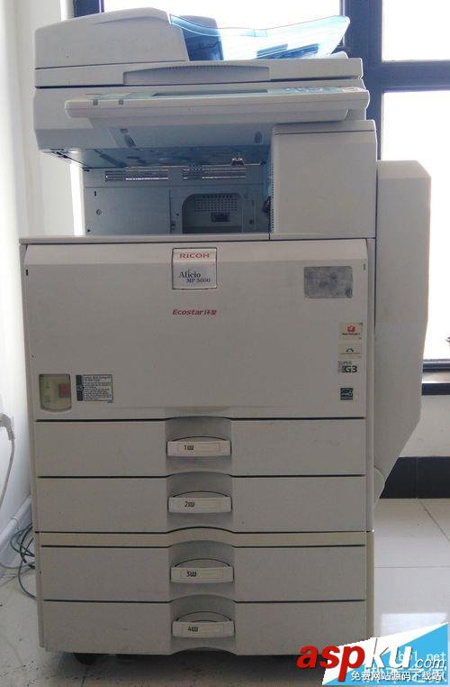 RICOH理光MP5000復印機該怎么使用? RICOH,理光MP5000,復印機