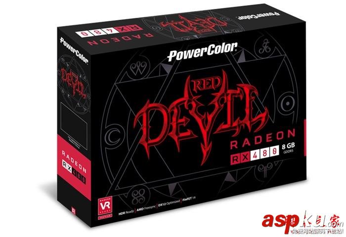 迪蘭紅魔版Red Devil RX 480售價及性能規格詳解 迪蘭,紅魔,Red,Devil,RX480,規格,非公版