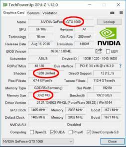 3G/6GB顯存GTX 1060對比測試:差距驚人 GTX1060,顯存