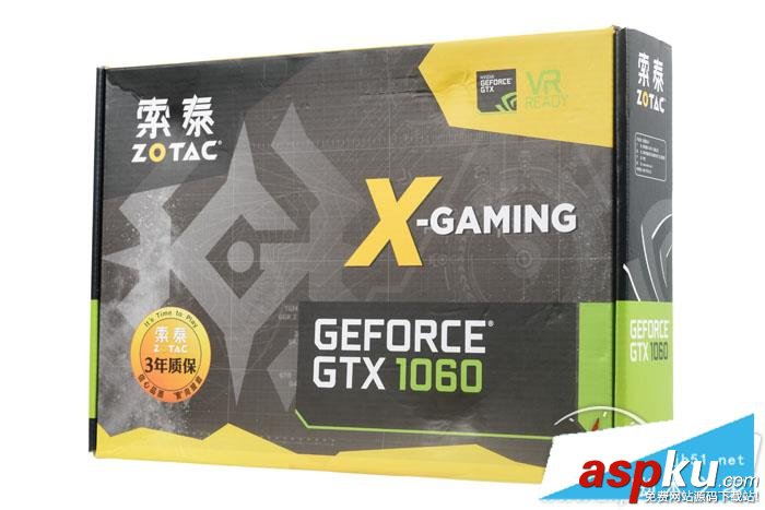 索泰GTX 1060-6GD5 X-Gaming OC顯卡評測與拆解圖 NVIDIA,非公版,索泰,GTX1060,OC顯卡