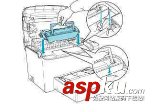 打印機怎么更換碳粉盒? 打印機墨盒更換教程 打印機,墨盒