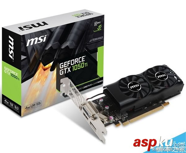 微星發布首款半高式刀卡GTX 1050 Ti:適合緊湊小機箱 微星,GTX1050Ti