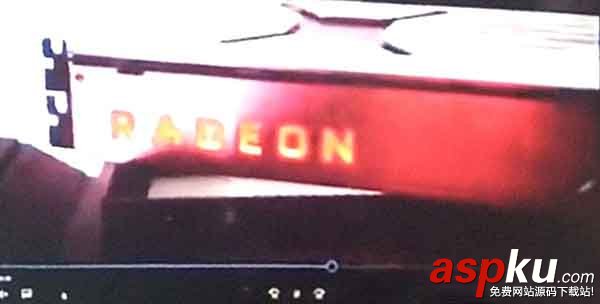 AMD Vega顯卡真身全球首次曝光:表面印有紅色的Vega Logo Vega顯卡,AMD