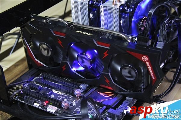 銘瑄高頻版GTX 1060 6GB內外設計圖賞:三風扇+信仰燈 GTX1060,銘瑄高頻