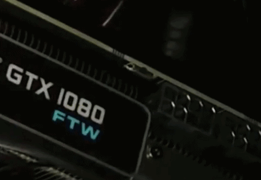 EVGA FTW GTX 1080顯卡起火實拍:火光四射 GTX1080,顯卡