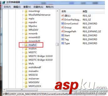 win7注冊表沒有msahci的解決方法 win7,注冊表,msahci