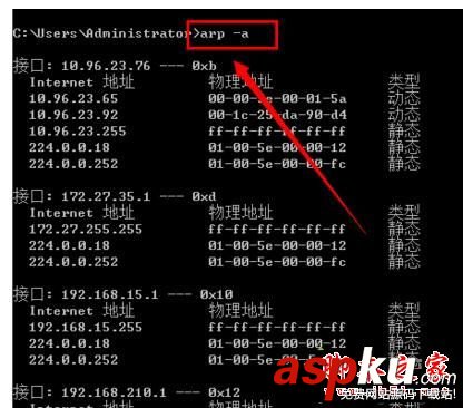 Win7系統怎么查看局域網arp網絡狀況? Win7,局域網,arp網絡狀況