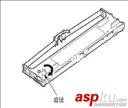 EPSON愛普生打印機怎么安裝色帶? 愛普生,打印機,色帶