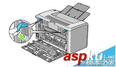 富士施樂p205b打印機前端卡紙和后端卡紙的解決辦法 富士施樂p205b,打印機,卡紙