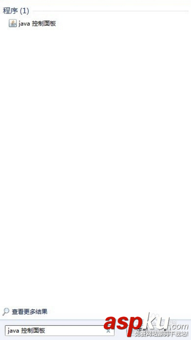 win7系統打開java的控制面板的方法 win7,java控制面板