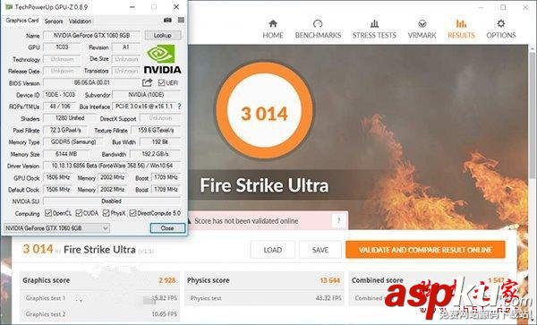 Nvidia GTX 1060 3DMark性能跑分曝光:略超RX 480 Nvidia,GTX1060,3DMark,跑分,RX480