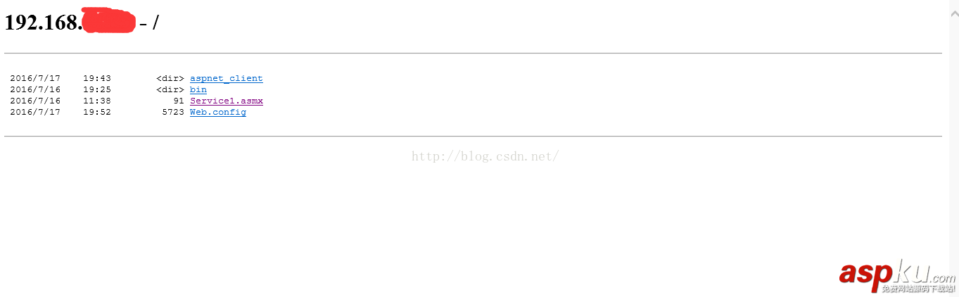 C# WebService發布以及IIS發布 C#,WebService發布,IIS發布