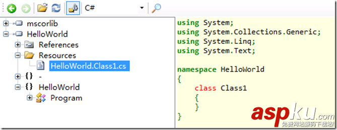 不用IDE寫C#的Hello World的方法