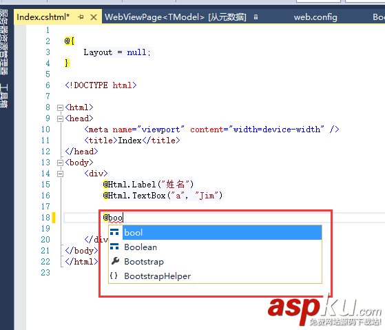 C# 封裝HtmlHelper組件:BootstrapHelper bootstraphelper,htmlhelper