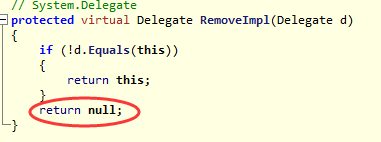 C#中委托的+=和-=深入研究 C#中委托的+=和-=深入研究