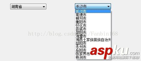 C#用ComboBox控件實現(xiàn)省與市的聯(lián)動效果的方法