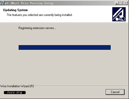 Jmail安裝界面七
