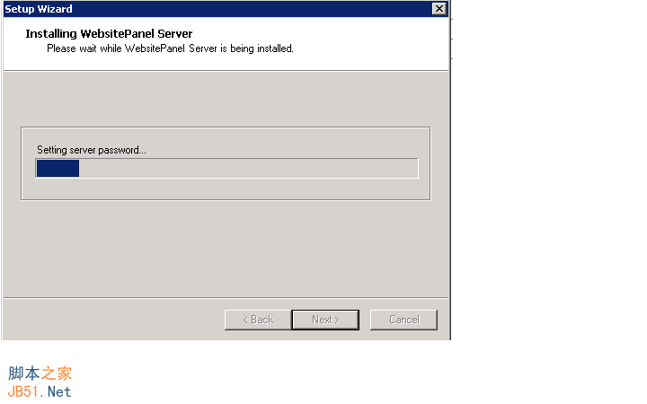 WebsitePanel Standalone Server安裝8