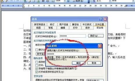 如何給word文檔設置打開密碼 Word設置打開密碼的方法