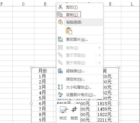 excel2013中如何導出圖片 在excel2013中導出圖片的方法