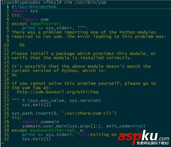 修復CentOS7升級Python到3.6版本后yum不能正確使用的解決方法 升級yum版本,python,yum