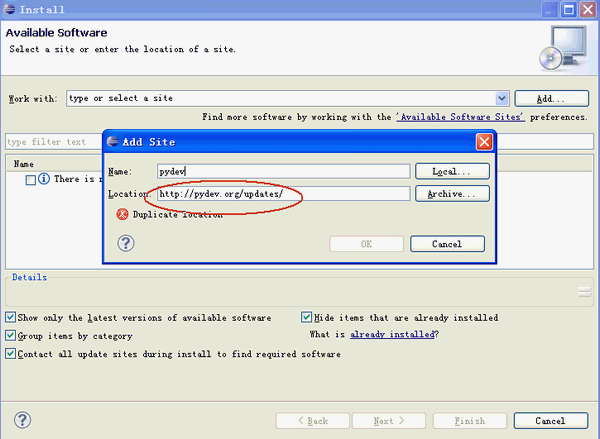 eclipse,安裝,python插件,pydev
