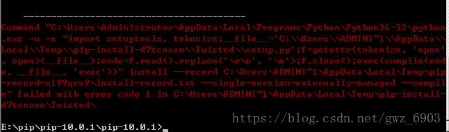 Window,Scrapy,開發環境搭建