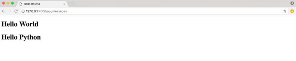 Python編程,flask,Restful,CRUD