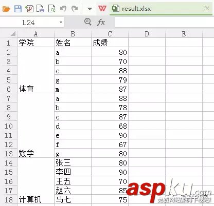 python,合并excel文件,合并單元格,python讀取合并單元格