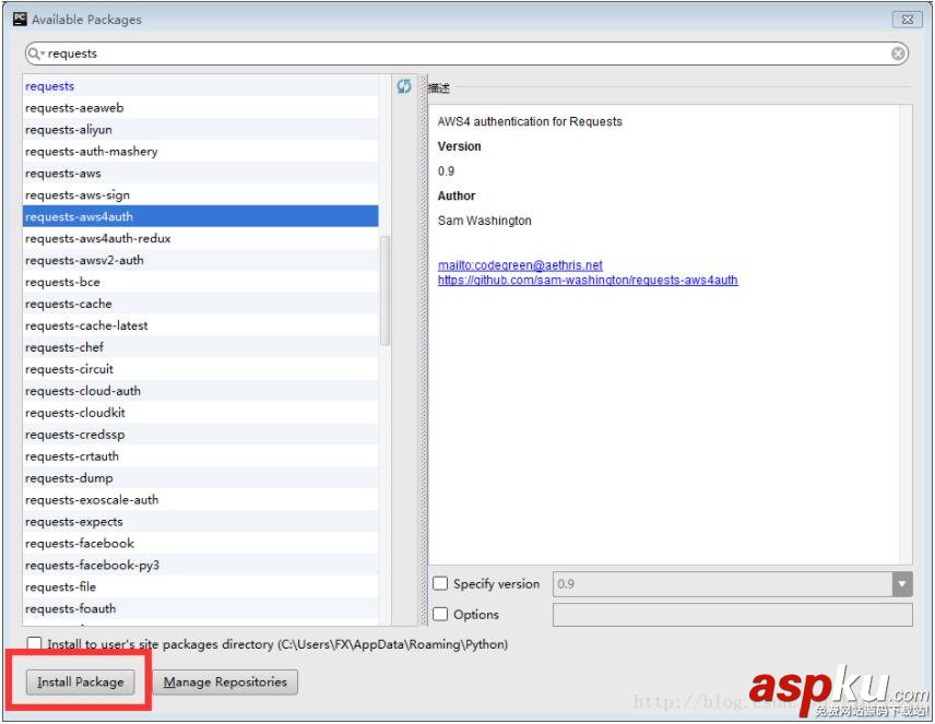 PyCharm,安裝,第三方庫,Requests