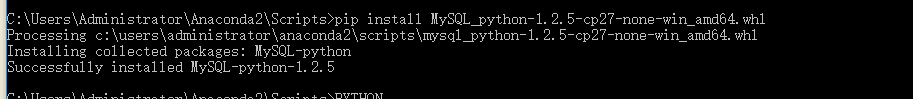 python,MysqlDb模塊,MysqlDb