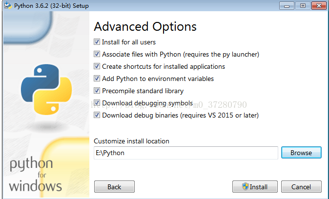 python3.6.2,安裝,配置