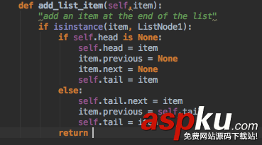 使用python實現鏈表操作 python,鏈表