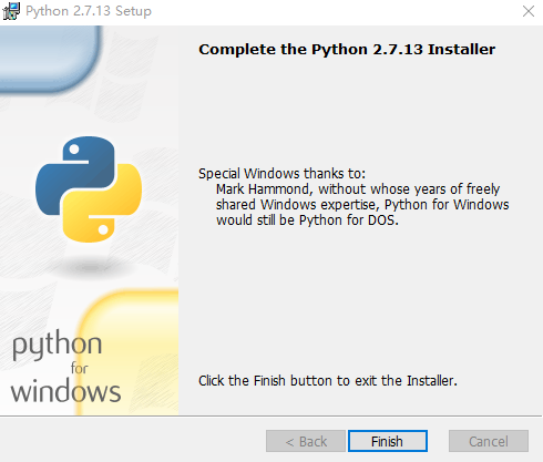Win10,python2.7.13,安裝,配置