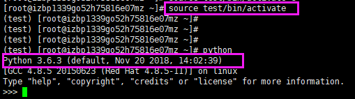 CentOS,Python3,安裝,創建,虛擬環境